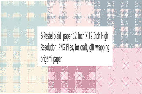 6 Pastel Plaid Paper: A Versatile Choice for Creative Projects