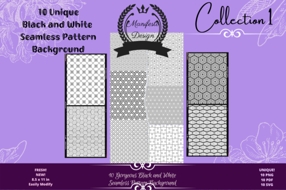 Abstract Digital Pattern Background V1