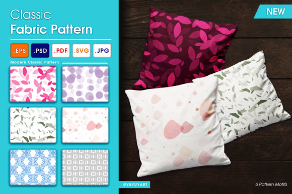 Abstract: Modern Fabric Pattern