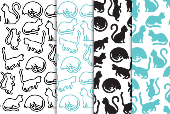 Cute Cat Silhouette Pattern: A Comprehensive Overview