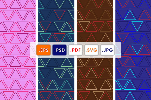 Mixed Color Triangle: A Versatile Design for Modern Creativity
