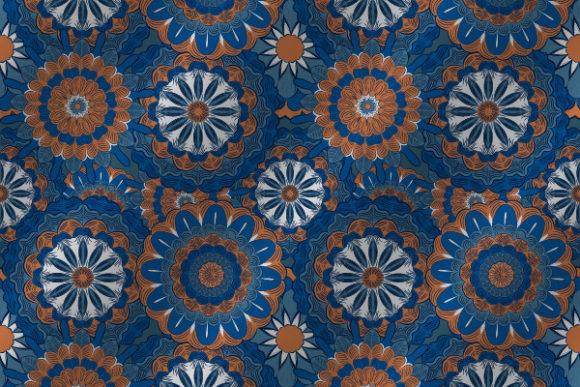 Seamless Pattern Decoration Ornament: A Versatile Design for Modern Creativity