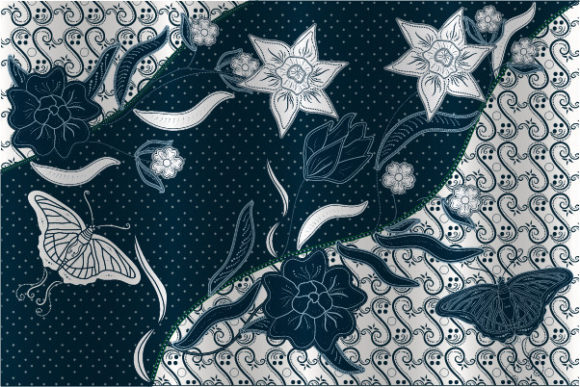 Traditional Batik Flower: A Timeless Design for Modern Applications